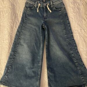 GAP Flare Wide-Leg Jeans in Classic Blue Size 5/6
